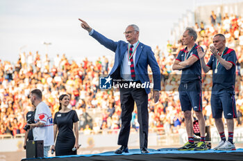 2023-06-12 - Claudio Ranieri Mister of Cagliari Calcio - CAGLIARI AWARD CEREMONY FOR PROMOTION TO SERIE A - OTHER - SOCCER