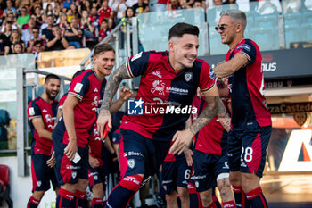 2023-06-12 - Vincenzo Millico of Cagliari Calcio - CAGLIARI AWARD CEREMONY FOR PROMOTION TO SERIE A - OTHER - SOCCER