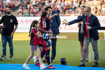 2023-06-12 - Gianluca Lapadula of Cagliari Calcio - CAGLIARI AWARD CEREMONY FOR PROMOTION TO SERIE A - OTHER - SOCCER