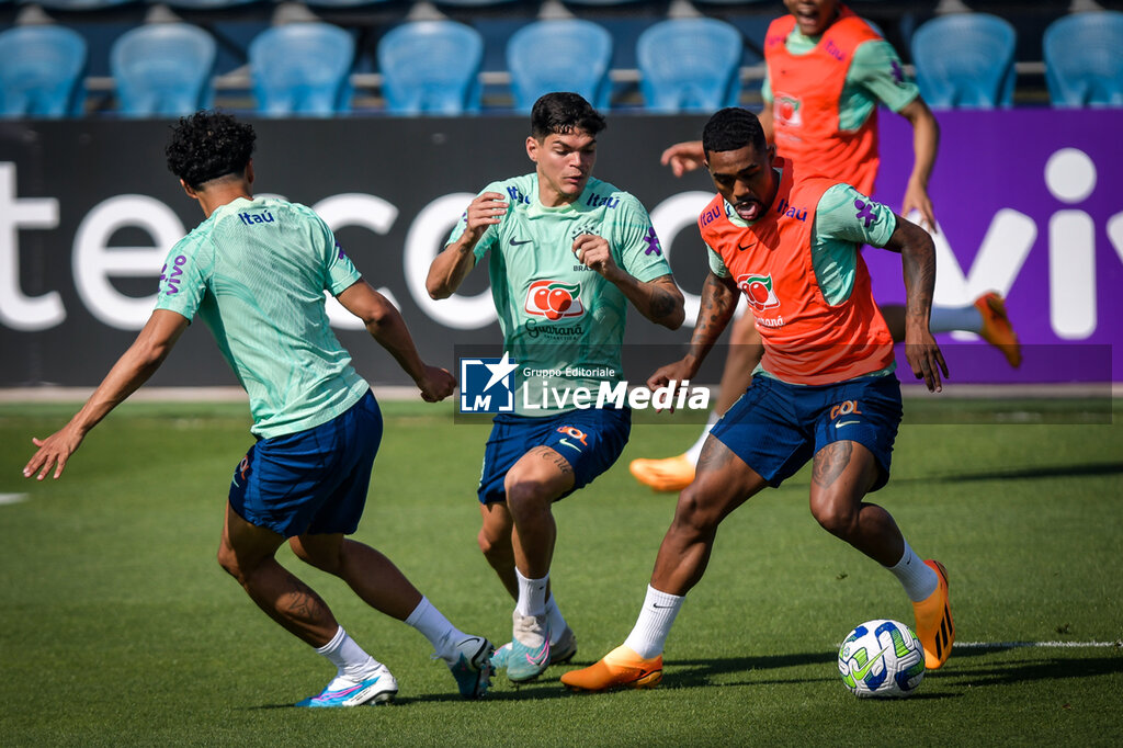 Brazil soccer training session - OTHER - SOCCER