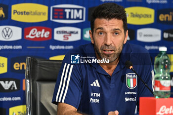 Press conference of new Head of Italy Delegation Gianluigi Buffon - OTHER - SOCCER
