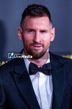 2023-10-30 - Lionel Messi during the red carpet ceremony of the Ballon d'Or (Golden Ball) France Football 2023 on October 30, 2023 at Theatre du Chatelet in Paris, France - FOOTBALL - BALLON D'OR 2023 - RED CARPET CEREMONY - OTHER - SOCCER