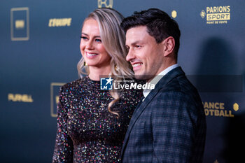 2023-10-30 - Amanda Ilestedt during the red carpet ceremony of the Ballon d'Or (Golden Ball) France Football 2023 on October 30, 2023 at Theatre du Chatelet in Paris, France - FOOTBALL - BALLON D'OR 2023 - RED CARPET CEREMONY - OTHER - SOCCER