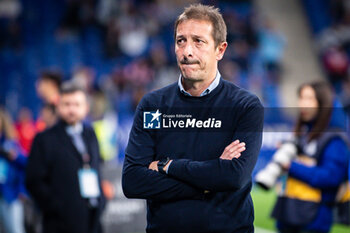 2023-11-26 - Head Coach Luis Miguel Ramis (RCD Espanyol) during a La Liga Hypermotion match between RCD Espanyol and AD Alcorcon at Stage Front Stadium, in Barcelona, ,Spain on November 26, 2023. (Photo / Felipe Mondino) - RCD ESPANYOL - AD ALCORCÓN - OTHER - SOCCER