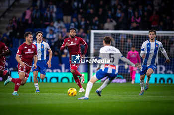 2023-11-26 - Chiki (AD Alcorcon) during a La Liga Hypermotion match between RCD Espanyol and AD Alcorcon at Stage Front Stadium, in Barcelona, ,Spain on November 26, 2023. (Photo / Felipe Mondino) - RCD ESPANYOL - AD ALCORCÓN - OTHER - SOCCER