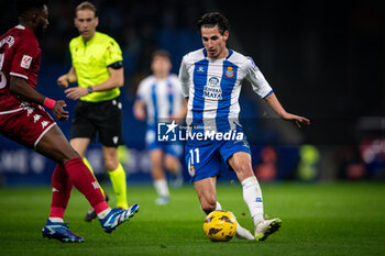 2023-11-26 - Pere Milla (RCD Espanyol) during a La Liga Hypermotion match between RCD Espanyol and AD Alcorcon at Stage Front Stadium, in Barcelona, ,Spain on November 26, 2023. (Photo / Felipe Mondino) - RCD ESPANYOL - AD ALCORCÓN - OTHER - SOCCER