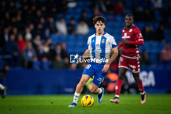 2023-11-26 - Aguado (RCD Espanyol) during a La Liga Hypermotion match between RCD Espanyol and AD Alcorcon at Stage Front Stadium, in Barcelona, ,Spain on November 26, 2023. (Photo / Felipe Mondino) - RCD ESPANYOL - AD ALCORCÓN - OTHER - SOCCER
