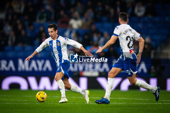 2023-11-26 - Pere Milla (RCD Espanyol) during a La Liga Hypermotion match between RCD Espanyol and AD Alcorcon at Stage Front Stadium, in Barcelona, ,Spain on November 26, 2023. (Photo / Felipe Mondino) - RCD ESPANYOL - AD ALCORCÓN - OTHER - SOCCER