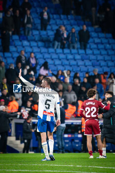 2023-11-26 - Calero (RCD Espanyol) during a La Liga Hypermotion match between RCD Espanyol and AD Alcorcon at Stage Front Stadium, in Barcelona, ,Spain on November 26, 2023. (Photo / Felipe Mondino) - RCD ESPANYOL - AD ALCORCÓN - OTHER - SOCCER
