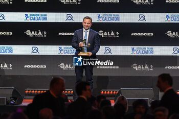 2023-12-04 - Giorgio Furlani CEO AC Milan awarded during the Gran Gala del Calcio 2023 Oscar del Calcio Awards AIC at Superstudio Maxi, Milan, Italy on December 05, 2023 - GRAN GALA DEL CALCIO AIC - OTHER - SOCCER