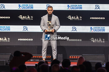 2023-12-04 - Stanislav Lobotka awarded during the Gran Gala del Calcio 2023 Oscar del Calcio Awards AIC at Superstudio Maxi, Milan, Italy on December 05, 2023 - GRAN GALA DEL CALCIO AIC - OTHER - SOCCER