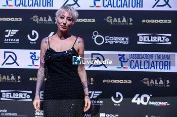 2023-12-04 - Malika Ayane attends during the Gran Gala del Calcio 2023 Oscar del Calcio Awards AIC at Superstudio Maxi, Milan, Italy on December 04, 2023 - GRAN GALA DEL CALCIO AIC - OTHER - SOCCER