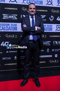 2023-12-04 - Matteo Marani Preseidnt of Lega Serie Pro attends during the Gran Gala del Calcio 2023 Oscar del Calcio Awards AIC at Superstudio Maxi, Milan, Italy on December 04, 2023 - GRAN GALA DEL CALCIO AIC - OTHER - SOCCER