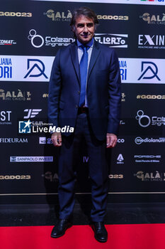 2023-12-04 - Giovanni Carnevali AD of US Sassuolo attends during the Gran Gala del Calcio 2023 Oscar del Calcio Awards AIC at Superstudio Maxi, Milan, Italy on December 04, 2023 - GRAN GALA DEL CALCIO AIC - OTHER - SOCCER