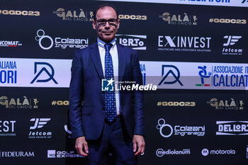 2023-12-04 - Davide Cassani attends during the Gran Gala del Calcio 2023 Oscar del Calcio Awards AIC at Superstudio Maxi, Milan, Italy on December 04, 2023 - GRAN GALA DEL CALCIO AIC - OTHER - SOCCER