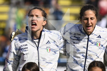 2023-04-11 - Elena Linari of Italy Women during the International Friendly Match between Italy Women and Colombia Women at the Stadio Tre Fontane on 11th of April, 2023 in Rome, Italy. - ITALY WOMEN VS COLOMBIA - FRIENDLY MATCH - SOCCER