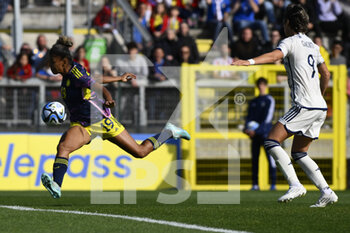 2023-04-11 - Jorelyn Carabalí of Colombia Women during the International Friendly Match between Italy Women and Colombia Women at the Stadio Tre Fontane on 11th of April, 2023 in Rome, Italy. - ITALY WOMEN VS COLOMBIA - FRIENDLY MATCH - SOCCER