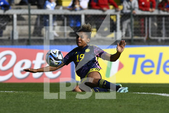 2023-04-11 - Jorelyn Carabalí of Colombia Women during the International Friendly Match between Italy Women and Colombia Women at the Stadio Tre Fontane on 11th of April, 2023 in Rome, Italy. - ITALY WOMEN VS COLOMBIA - FRIENDLY MATCH - SOCCER