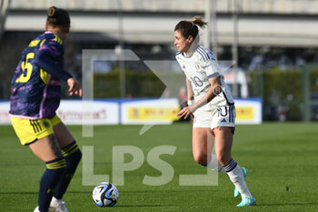 2023-04-11 - Cristiana Girelli of Italy Women during the International Friendly Match between Italy Women and Colombia Women at the Stadio Tre Fontane on 11th of April, 2023 in Rome, Italy. - ITALY WOMEN VS COLOMBIA - FRIENDLY MATCH - SOCCER