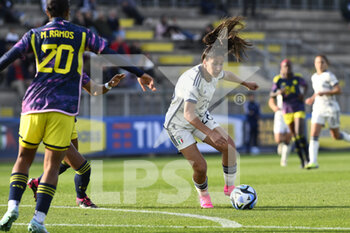 2023-04-11 - Chiara Beccari of Italy Women during the International Friendly Match between Italy Women and Colombia Women at the Stadio Tre Fontane on 11th of April, 2023 in Rome, Italy. - ITALY WOMEN VS COLOMBIA - FRIENDLY MATCH - SOCCER