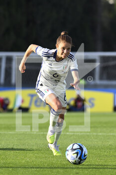 2023-04-11 - Manuela Giugliano of Italy Women during the International Friendly Match between Italy Women and Colombia Women at the Stadio Tre Fontane on 11th of April, 2023 in Rome, Italy. - ITALY WOMEN VS COLOMBIA - FRIENDLY MATCH - SOCCER