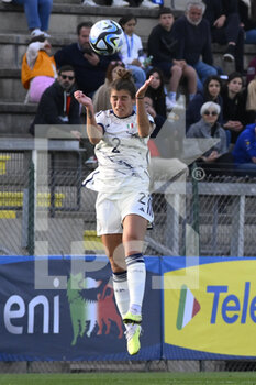 2023-04-11 - Valentina Bergamaschi of Italy Women during the International Friendly Match between Italy Women and Colombia Women at the Stadio Tre Fontane on 11th of April, 2023 in Rome, Italy. - ITALY WOMEN VS COLOMBIA - FRIENDLY MATCH - SOCCER
