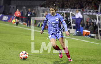 2023-04-07 - Clara Mateo of France during the Women's Friendly football match between France and Colombia on April 7, 2023 at Stade Gabriel-Montpied in Clermont-Ferrand, France - FOOTBALL - WOMEN'S FRIENDLY GAME - FRANCE V COLOMBIA - FRIENDLY MATCH - SOCCER