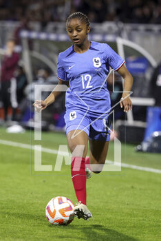 2023-04-07 - Laurina Fazer of France during the Women's Friendly football match between France and Colombia on April 7, 2023 at Stade Gabriel-Montpied in Clermont-Ferrand, France - FOOTBALL - WOMEN'S FRIENDLY GAME - FRANCE V COLOMBIA - FRIENDLY MATCH - SOCCER