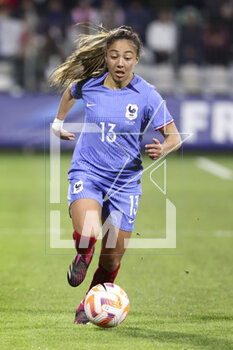 2023-04-07 - Selma Bacha of France during the Women's Friendly football match between France and Colombia on April 7, 2023 at Stade Gabriel-Montpied in Clermont-Ferrand, France - FOOTBALL - WOMEN'S FRIENDLY GAME - FRANCE V COLOMBIA - FRIENDLY MATCH - SOCCER