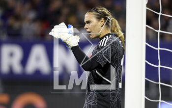 2023-04-07 - Goalkeeper of Colombia Catalina Perez during the Women's Friendly football match between France and Colombia on April 7, 2023 at Stade Gabriel-Montpied in Clermont-Ferrand, France - FOOTBALL - WOMEN'S FRIENDLY GAME - FRANCE V COLOMBIA - FRIENDLY MATCH - SOCCER