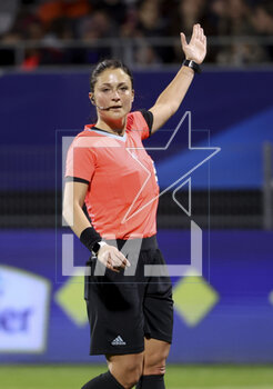 2023-04-07 - Referee Deborah Bianchi of Italy during the Women's Friendly football match between France and Colombia on April 7, 2023 at Stade Gabriel-Montpied in Clermont-Ferrand, France - FOOTBALL - WOMEN'S FRIENDLY GAME - FRANCE V COLOMBIA - FRIENDLY MATCH - SOCCER