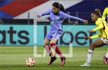 2023-04-07 - Amel Majri of France during the Women's Friendly football match between France and Colombia on April 7, 2023 at Stade Gabriel-Montpied in Clermont-Ferrand, France - FOOTBALL - WOMEN'S FRIENDLY GAME - FRANCE V COLOMBIA - FRIENDLY MATCH - SOCCER