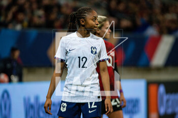2023-04-11 - Laurina Fazer of France during the Women's Friendly football match between France and Canada on April 11, 2023 at Marie-Marvingt stadium in Le Mans, France - FOOTBALL - WOMEN'S FRIENDLY GAME - FRANCE V CANADA - FRIENDLY MATCH - SOCCER