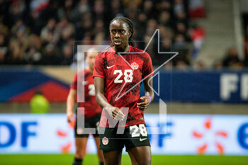 2023-04-11 - Simi Awujo of Canada during the Women's Friendly football match between France and Canada on April 11, 2023 at Marie-Marvingt stadium in Le Mans, France - FOOTBALL - WOMEN'S FRIENDLY GAME - FRANCE V CANADA - FRIENDLY MATCH - SOCCER