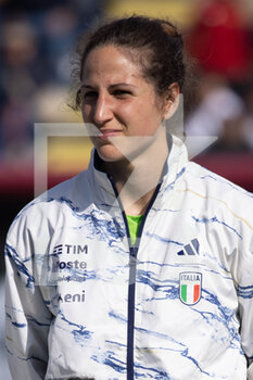 2023-04-11 - Francesca Durante of Italy Women is seen during the International Friendly Match between Italy Women and Colombia Women at the Stadio Tre Fontane on 11th of April, 2023 in Rome, Italy. ©Photo: Cinzia Camela. - ITALY WOMEN VS COLOMBIA - FRIENDLY MATCH - SOCCER