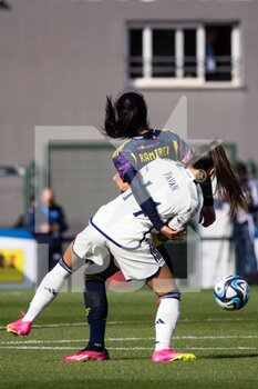 2023-04-11 - Matilde Pavan of Italy women compete for the ball with Mayra Ramirez of Colombia during the International friendly match between Italy women and Colombia women at Stadio Tre Fontane on April 11, 2023 in Rome, Italy. ©Photo: Cinzia Camela. - ITALY WOMEN VS COLOMBIA - FRIENDLY MATCH - SOCCER