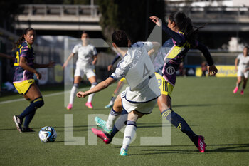 2023-04-11 - Lucia Di Guglielmo of Italy women in action during the International friendly match between Italy women and Colombia women at Stadio Tre Fontane on April 11, 2023 in Rome, Italy. ©Photo: Cinzia Camela. - ITALY WOMEN VS COLOMBIA - FRIENDLY MATCH - SOCCER
