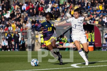 2023-04-11 - Linda Caicedo of Colombia women and Sofia Cantore of Italy women  compete for the ball during the International friendly match between Italy women and Colombia women at Stadio Tre Fontane on April 11, 2023 in Rome, Italy. ©Photo: Cinzia Camela. - ITALY WOMEN VS COLOMBIA - FRIENDLY MATCH - SOCCER