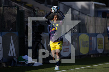 2023-04-11 - Monica Ramos of Colombia women in action during the International friendly match between Italy women and Colombia women at Stadio Tre Fontane on April 11, 2023 in Rome, Italy. ©Photo: Cinzia Camela. - ITALY WOMEN VS COLOMBIA - FRIENDLY MATCH - SOCCER