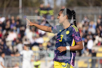2023-04-11 - Daniela Arias of Colombia Women in action during the International friendly match between Italy women and Colombia women at Stadio Tre Fontane on April 11, 2023 in Rome, Italy. ©Photo: Cinzia Camela. - ITALY WOMEN VS COLOMBIA - FRIENDLY MATCH - SOCCER