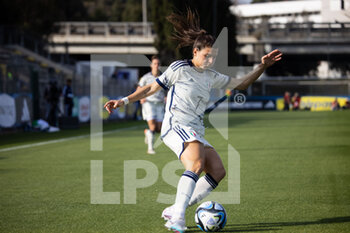 2023-04-11 - Sofia Cantore of Italy women in action during the International friendly match between Italy women and Colombia women at Stadio Tre Fontane on April 11, 2023 in Rome, Italy. ©Photo: Cinzia Camela. - ITALY WOMEN VS COLOMBIA - FRIENDLY MATCH - SOCCER