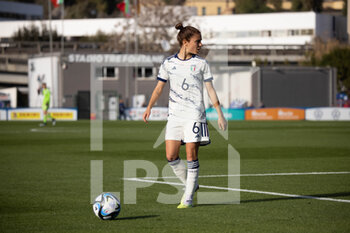 2023-04-11 - Manuela Giugliano of Italy women in action during the International friendly match between Italy women and Colombia women at Stadio Tre Fontane on April 11, 2023 in Rome, Italy. ©Photo: Cinzia Camela. - ITALY WOMEN VS COLOMBIA - FRIENDLY MATCH - SOCCER