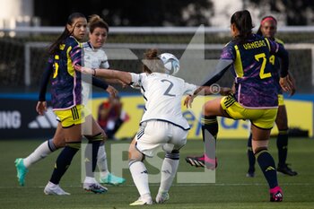 2023-04-11 - Valentina Bergamaschi of Italy women in action during the International friendly match between Italy women and Colombia women at Stadio Tre Fontane on April 11, 2023 in Rome, Italy. ©Photo: Cinzia Camela. - ITALY WOMEN VS COLOMBIA - FRIENDLY MATCH - SOCCER