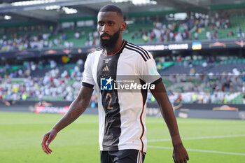 2023-06-12 - Antonio Rudiger of Germany during the Friendly football match between Germany and Ukraine on June 12, 2023 at Weserstadion in Bremen, Germany - FOOTBALL - FRIENDLY GAME - GERMANY V UKRAINE - FRIENDLY MATCH - SOCCER