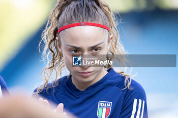 2023-07-01 - Benedetta Glioanna of Italy during the worm up of the Women´s International Friendly match between Italy and Morocco at Stadio Paolo Mazza on July 01, 2023 in Ferrara, Italy. ©Photo: Cinzia Camela. - ITALY WOMEN VS MOROCCO - FRIENDLY MATCH - SOCCER