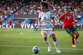 2023-07-01 - Valentina Giacinti of Italy in action during the Women´s International Friendly match between Italy and Morocco at Stadio Paolo Mazza on July 01, 2023 in Ferrara, Italy. ©Photo: Cinzia Camela. - ITALY WOMEN VS MOROCCO - FRIENDLY MATCH - SOCCER