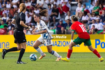 2023-07-01 - Giulia Dragoni of Italy in action during the Women´s International Friendly match between Italy and Morocco at Stadio Paolo Mazza on July 01, 2023 in Ferrara, Italy. ©Photo: Cinzia Camela. - ITALY WOMEN VS MOROCCO - FRIENDLY MATCH - SOCCER