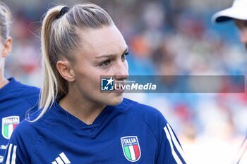 2023-07-01 - Giada Greggi of Italy is seen during the warm up at the Women´s International Friendly match between Italy and Morocco at Stadio Paolo Mazza on July 01, 2023 in Ferrara, Italy. ©Photo: Cinzia Camela. - ITALY WOMEN VS MOROCCO - FRIENDLY MATCH - SOCCER