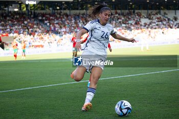 2023-07-01 - Chiara Beccari of Italy in action at the Women´s International Friendly match between Italy and Morocco at Stadio Paolo Mazza on July 01, 2023 in Ferrara, Italy. ©Photo: Cinzia Camela. - ITALY WOMEN VS MOROCCO - FRIENDLY MATCH - SOCCER