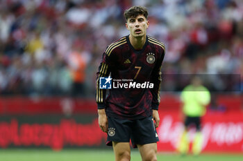 2023-06-16 - Kai Havertz of Germany during the International Friendly Football match between Poland and Germany on June 16, 2023 at PGE Narodowy in Warsaw, Poland - FOOTBALL - FRIENDLY GAME - POLAND V GERMANY - FRIENDLY MATCH - SOCCER